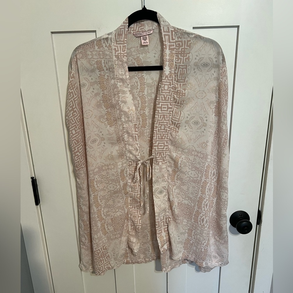 Victoria’s Secret One Size Coverup Swim Lightweight Floral Kimono